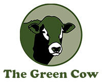 green cow